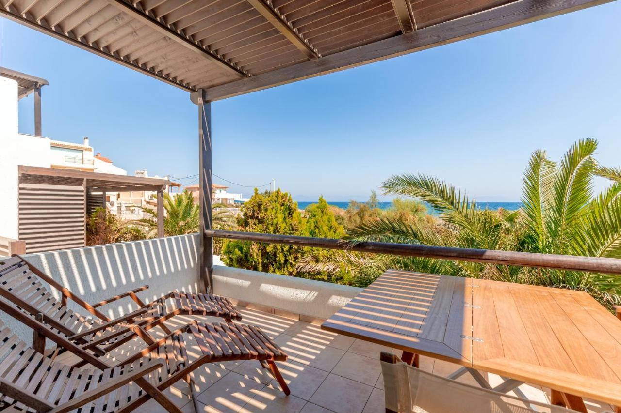 Windsurfing Seaside Apartment Artemida Zewnętrze zdjęcie
